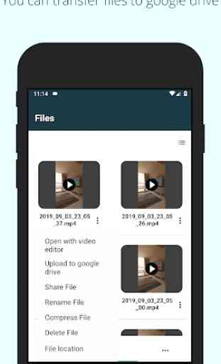 Easy video recorder -  Background video recorder 4