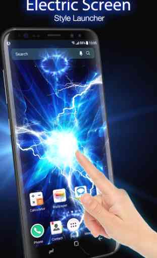 Electric Screen for Prank Live Wallpaper &Launcher 1