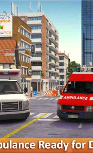 Emergency Ambulance Rescue Simulator 2019 1