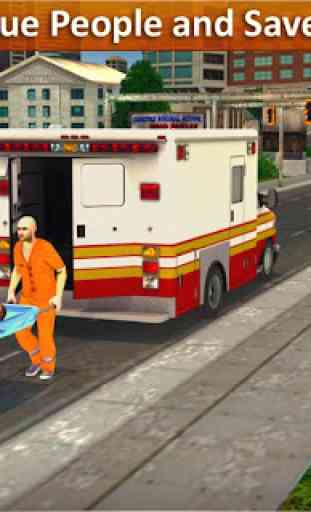 Emergency Ambulance Rescue Simulator 2019 3