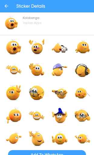 Emoji Stickers for WhatsApp - WAStickerapps 2