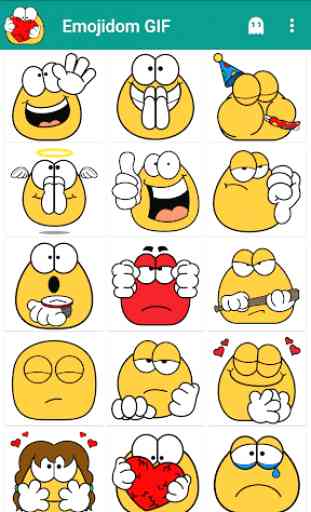 Emojidom Animated / GIF emoticons & emoji 1
