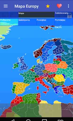 Europe map free 2