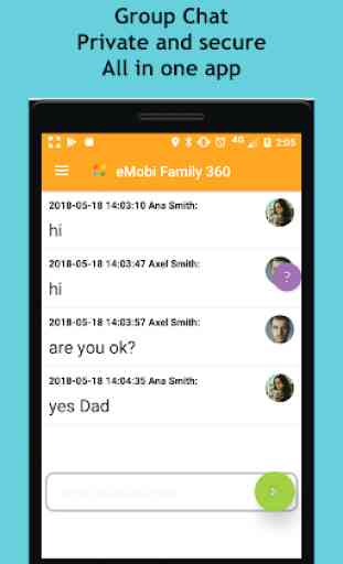 Family Locator GPS Tracker Child - Chat - ToDo 360 3