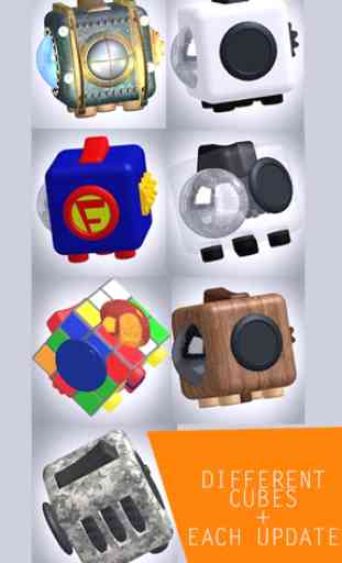 Fidget Cube 3D 2