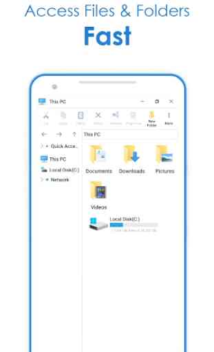 File Manager Computer Style - Fast File Sharing 2