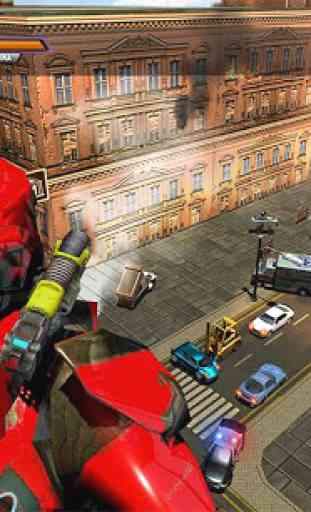 Flying Robot Grand City Rescue 2
