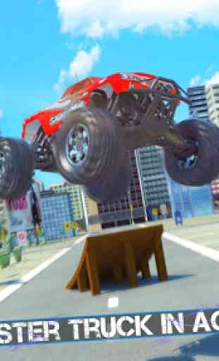 Flying Robot Monster Truck Battle 2019 4