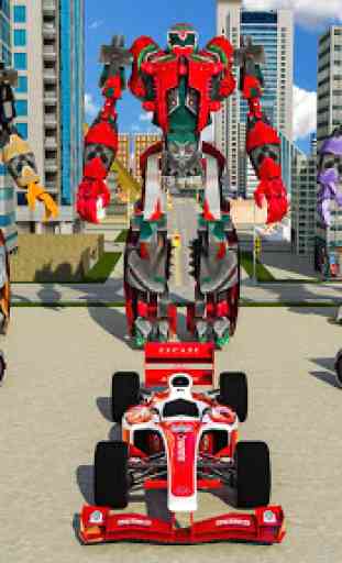 Formula Car Robot City Battle 2019 1