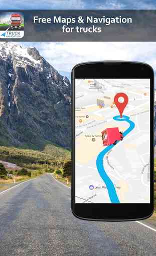 Free Truck Gps Navigation: Gps For Truckers 3