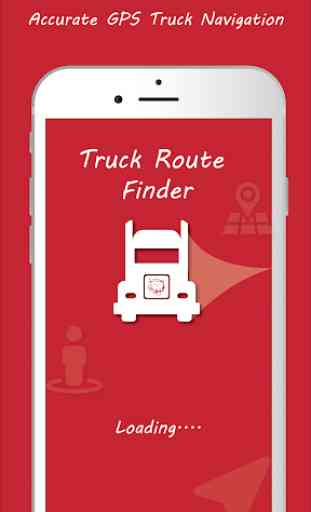 Free Truck GPS Route Navigation 1