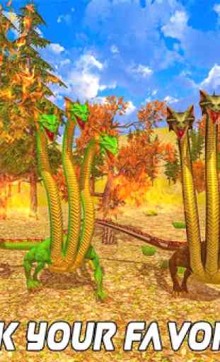Furious Hydra Snake Simulator 4