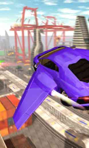 Futuristic Flying Car Racer 1