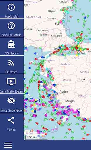 Gemi Trafik - Online Live Ship Tracking - AIS 2