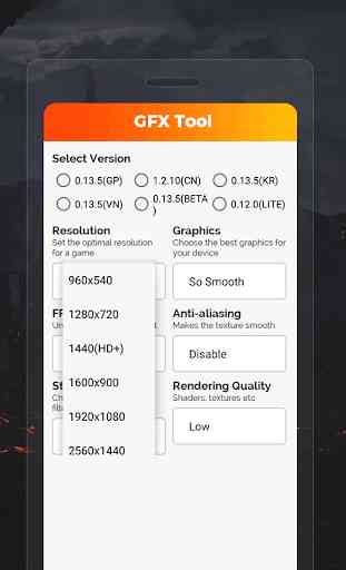 GFX Tool For PUBG 4