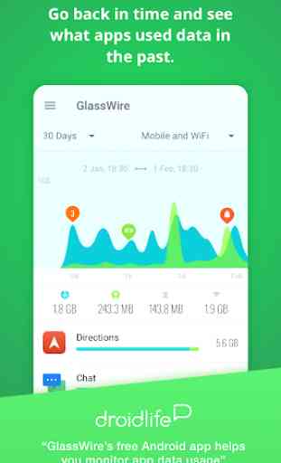 GlassWire Data Usage Monitor 2