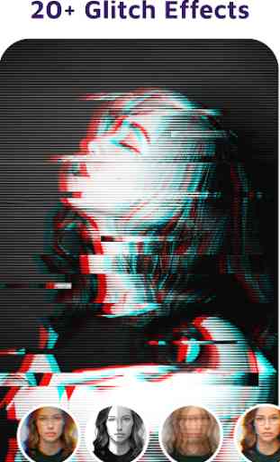 Glitch Effect Video Editor And Vhs Effect Photo 1