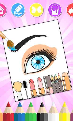 Glitter Beauty Coloring Book ❤ 1