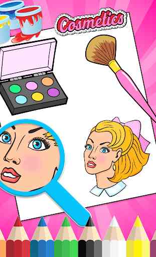 Glitter Beauty Coloring Book ❤ 4