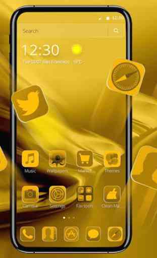Golden Theme for Phone 8 1