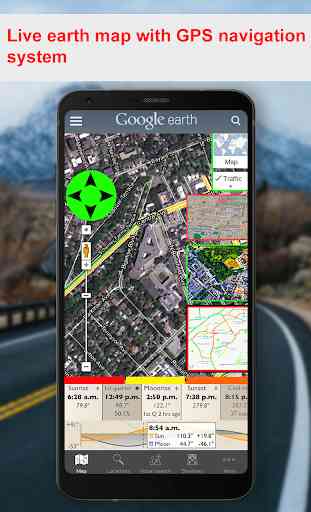 GPS Navigation Earth Map & GPS Direction Tracking 2