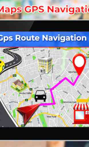 GPS Navigation Earth Map & GPS Direction Tracking 4