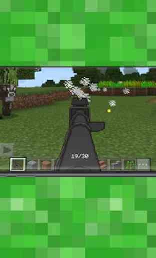 Guns Mod for Minecraft PE 4