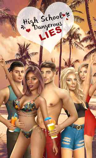Highschool Dangerous Lies: Teen Story - Love Game 3