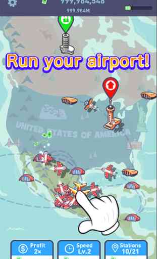 Idle Airport City 2