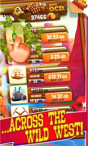 Idle Tycoon: Wild West Clicker Game - Tap for Cash 2