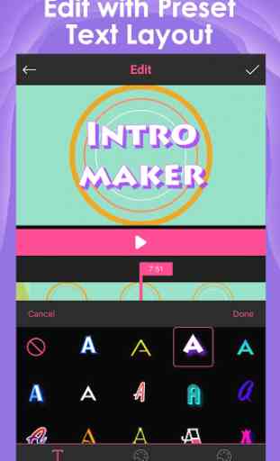 Intro Maker for YouTube - music intro video editor 2
