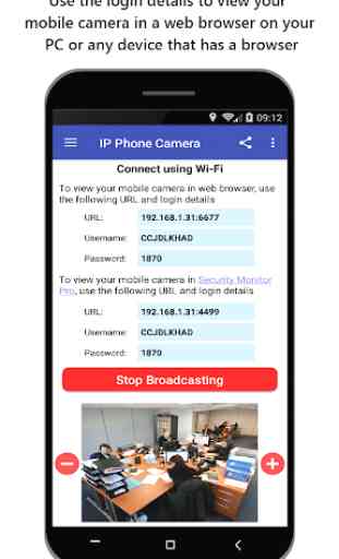 IP Phone Camera – View Camera on PC 2