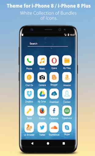 Launcher Theme for iPhone 8 Plus 3