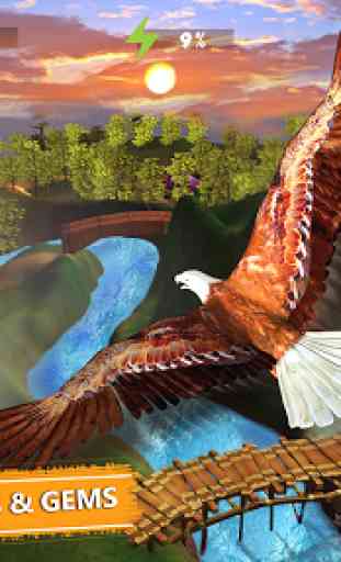 Life of Golden Eagle: Falcon Wildlife Simulation 1