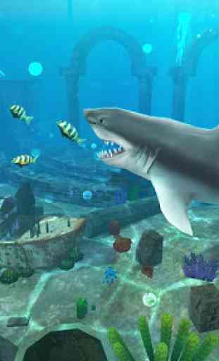 Life of Great White Shark: Megalodon Simulation 1