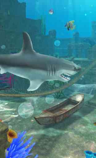 Life of Great White Shark: Megalodon Simulation 3