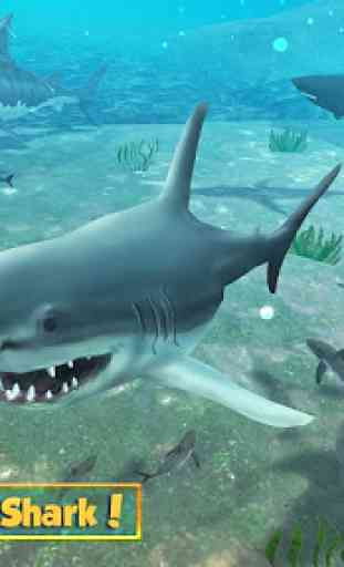 Life of Great White Shark: Megalodon Simulation 4