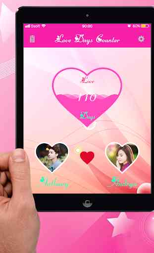 Love days counter - Love diary 1