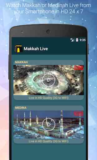 Makkah Live & Madinah TV Streaming - Kaaba TV 1