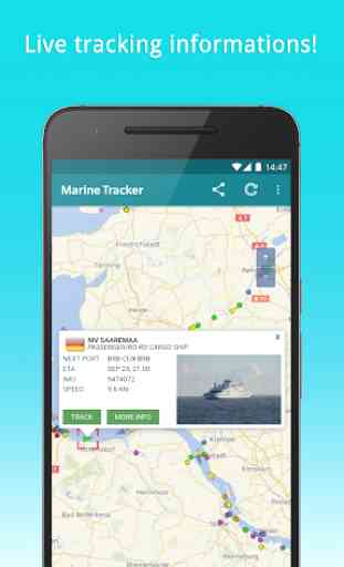 Marine Tracker - Maritime traffic - Ship radar 3