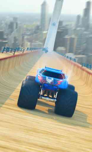 Mega Ramp Monster Truck Racing 3