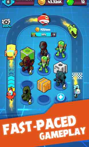 Merge Robots - Click & Idle Tycoon Games 4