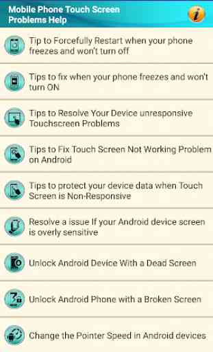 Mobile Phone Touch Screen Problem Help Tips Tricks 1