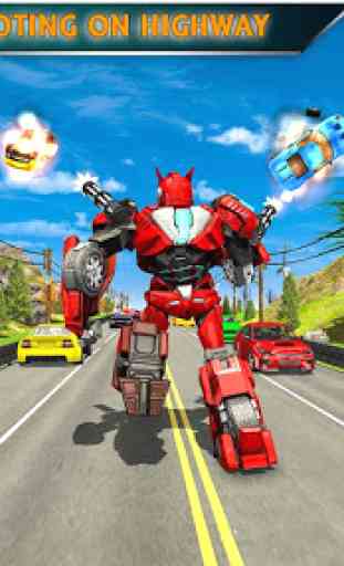 Monster Truck Racing Games: Transform Robot games 4