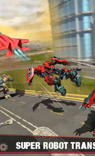 Multi Robot Transform Battle: Air jet robot games 1
