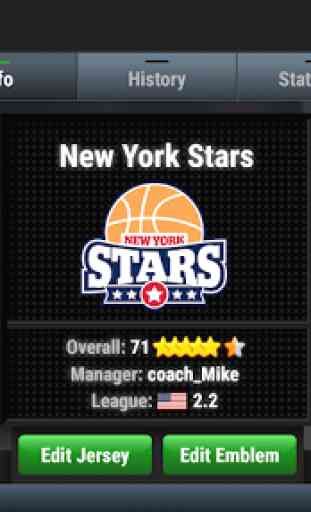 My Basketball Team - Basketball Manager 1