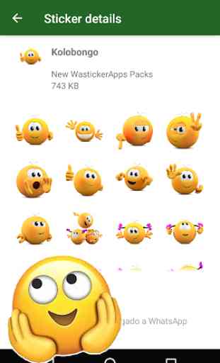 New Funny Stickers Emojis 3D WAstickerapps 1
