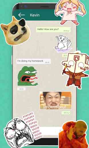 New Stickers for Whatsapp Messenger 2019 2