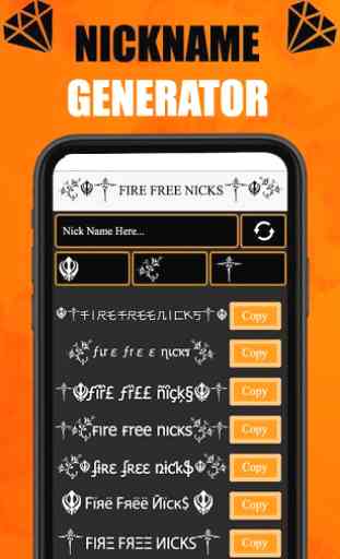 Nickname Generator Fire Free: Name Creator (Nicks) 4