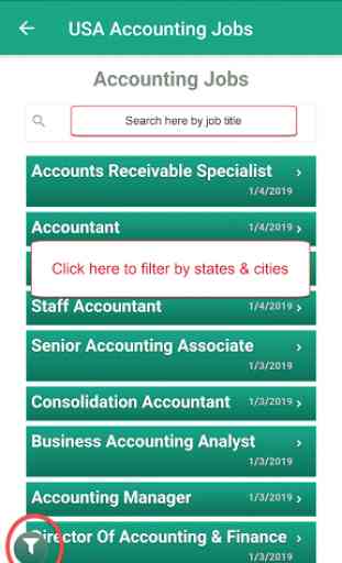 Now Hiring Job Search App 3